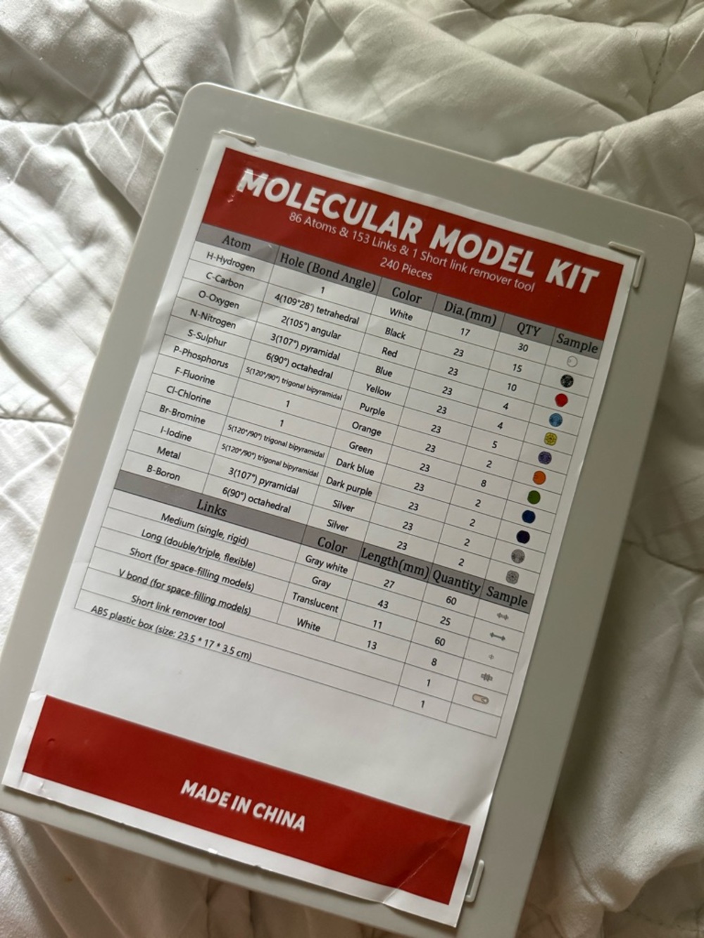 Molecular Model Kit